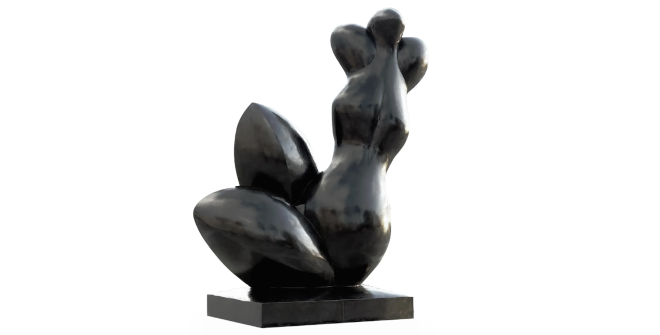 Baltasar Lobo. Au Soleil. Al sol, Edición 5/8. 1988. Bronce. 240 x 212 x 90 cm