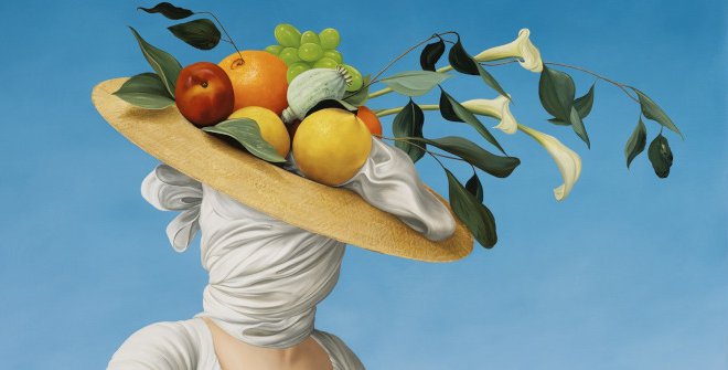 Ewa Juszkiewicz. The Summer (after Jean Baptiste François Désoria) (detalle), 2023. Óleo sobre lienzo, 160 x 120 cm, 63 x 47 1/4 in