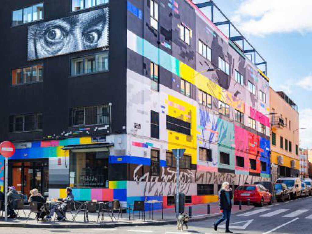 Mural en Carabanchel