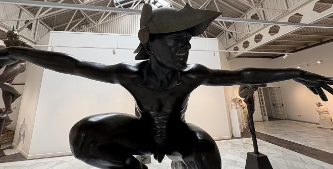 Forma y fondo. Cuarenta años de escultura de José Manuel Belmonte