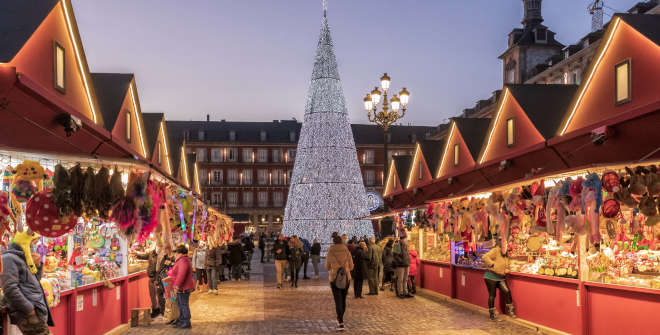 Mercado de Navidad de la Plaza Mayor | Turismo Madrid