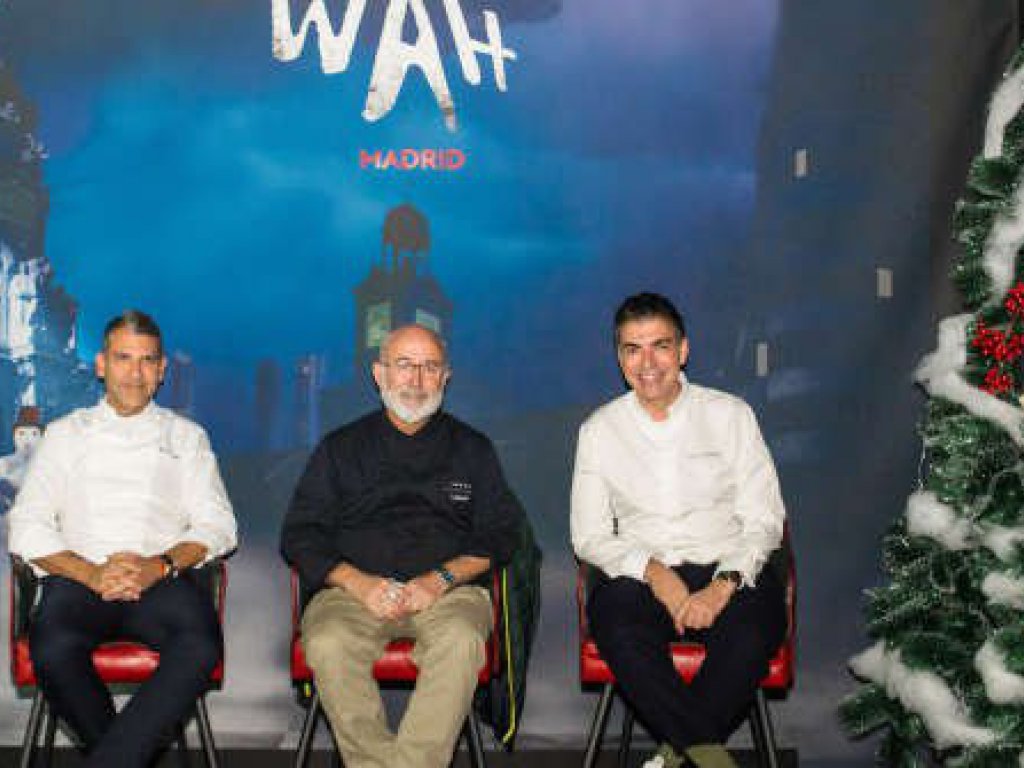 WAH Madrid cena de Nochevieja con estrellas Michelin