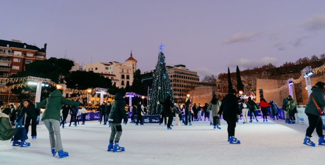 Pista de hielo de Colón Javier Fernández