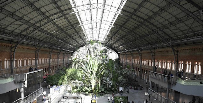 Jardín tropical Estación de Atocha