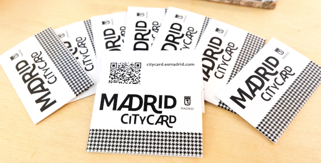 Tarjeta Madrid Card 2023. Autor: Álvaro López del Cerro © Madrid Destino