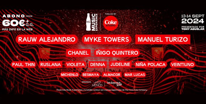 Coca-Cola Music Experience (CCME) 2024