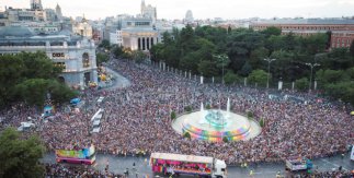 Manifestación. MADO 2018. Fiestas del Orgullo. Madrid.
