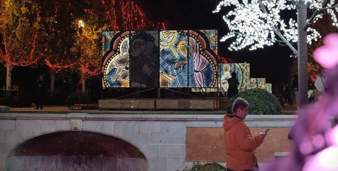 Parque de El Retiro. Navidad Madrid 2024