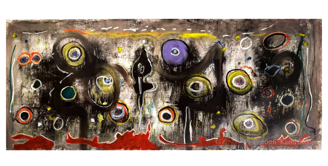 The Unknown. © Karel Stoop, 2026. 250 × 100 cm
