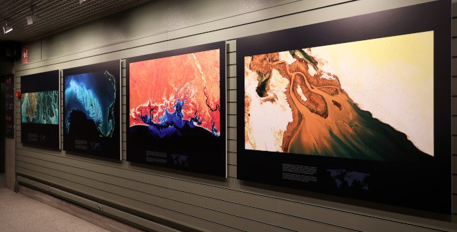 Las costas desde el espacio