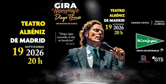 Diego Ramos. Homenaje a Julio Iglesias