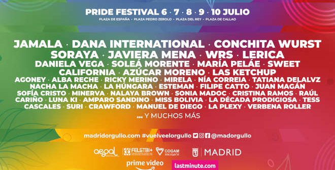 Fiestas del Orgullo LGTBIQA+ Madrid 2022