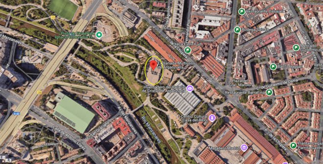 Explanada multiusos de Madrid Río – Explanada Negra