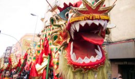 Desfile Año Nuevo Chino en Usera