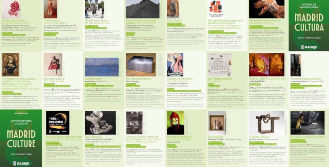 Madrid Cultura / Agenda de exposiciones enero-abril 2026 (PDF)
