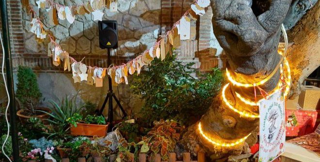 Mercadillo navideño británico