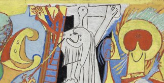 Pablo Picasso. La crucifixión. París, 7 de febrero de 1930. Musée national Picasso-Paris, dación Pablo Picasso, 1979 © Sucesión Pablo Picasso, VEGAP, Madrid
