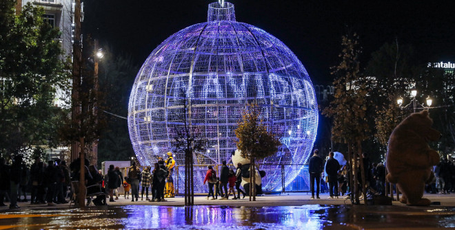 Gran bola Navidad