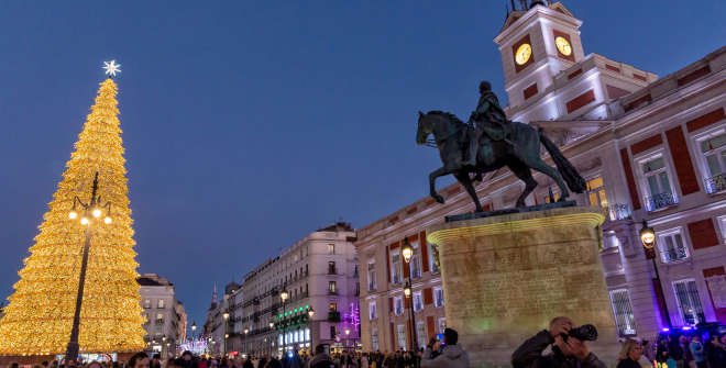 Navidad en la Puerta del Sol 2023. Autor: Álvaro López del Cerro. @ Madrid Destino
