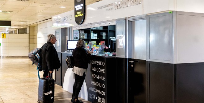 Punto de Inf. Turística Aeropuerto Adolfo Suárez Madrid-Barajas (T2. Entre Salas 5 y 6)