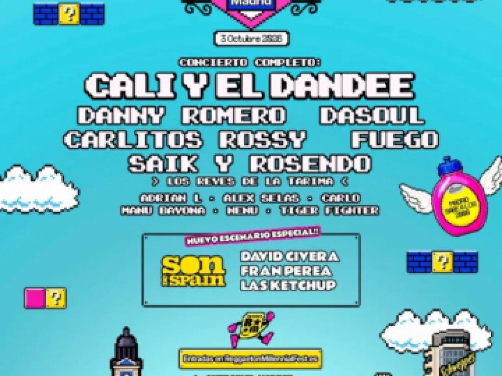 Reggaeton Millennial Fest Madrid 2026