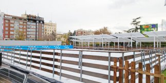 Pista de hielo Canal de Isabel II / Parque de Santander Navidad 2025