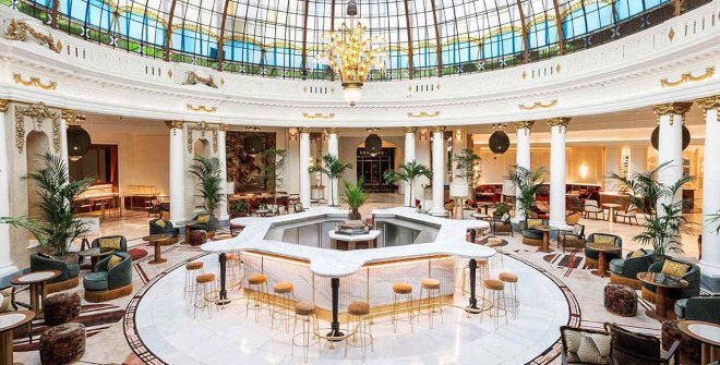 Hotel Tapa Tour Madrid - The Palace Hotel, La Cupula