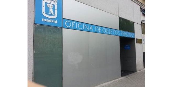Oficina de Objetos Perdidos del Ayuntamiento de Madrid