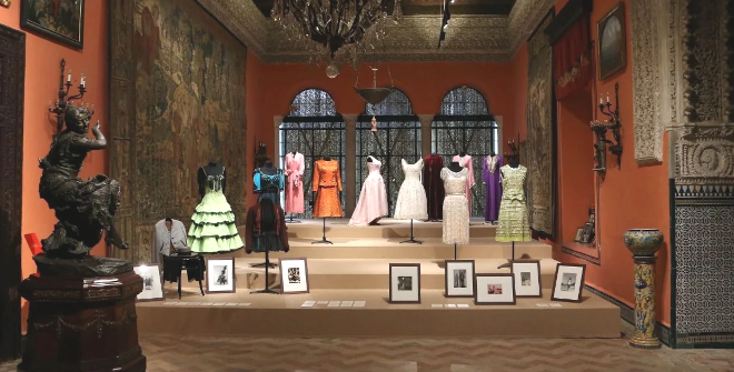 Imagen de 'Cayetana. Grande de España' en el Palacio de Las Dueñas, Sevilla