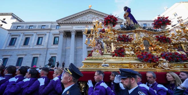 Procesión de Nuestro Padre Jesús Nazareno de Medinaceli. Viernes Santo (3 de abril). Semana Santa 2026 © Madrid Destino