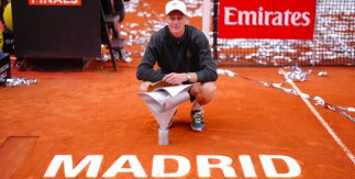 El italiano Jannik Sinner, ganador del Mutua Madrid Open 2026: Foto: Mutua Madrid Open