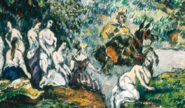 Escena legendaria o Sancho en el agua’, de Cézanne