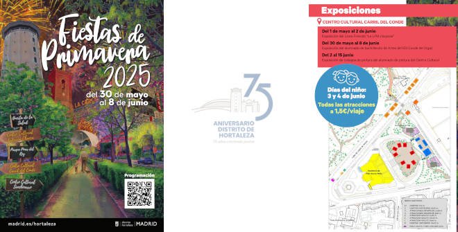 Fiestas de la Primavera. Distrito de Hortaleza 2025