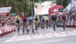 Sprint de la etapa de la final de La Vuelta 2023