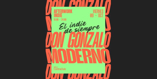 Afterwork Indie Madrid - Dj Don Gonzalo & Dj Moderno