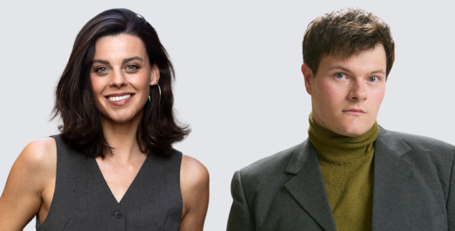 Clara Alvarado y Andoni García 