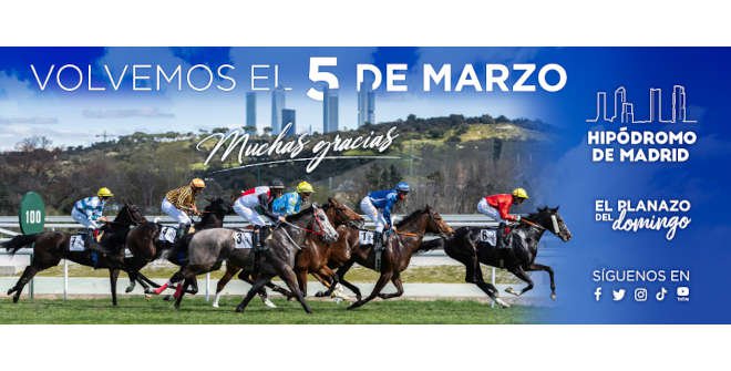 Carreras de caballos en el Hipódromo de La Zarzuela 2023