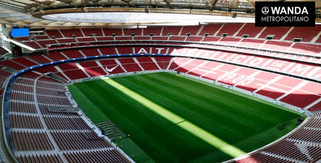 Estadio Wanda Metropolitano. Club Atlético de Madrid