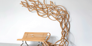 Pablo Reinoso, Curly Bench, 2019. © Pablo Reinoso, VEGAP, Madrid, 2025. Foto: Rodrigo Reinos