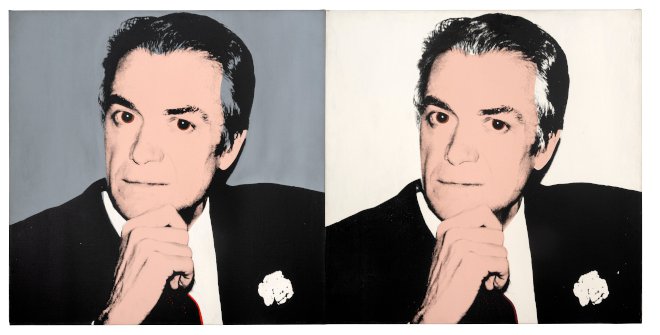 Fernando Vijande, 1983. Andy Warhol. Serigrafía y acrílico sobre tela