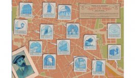 Mapa cultural ilustrado Baroja por Madrid