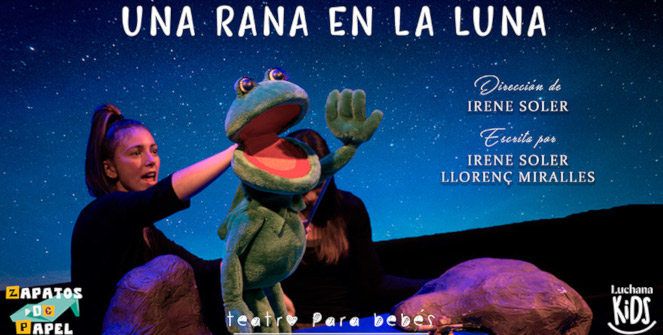 Una rana en la Luna
